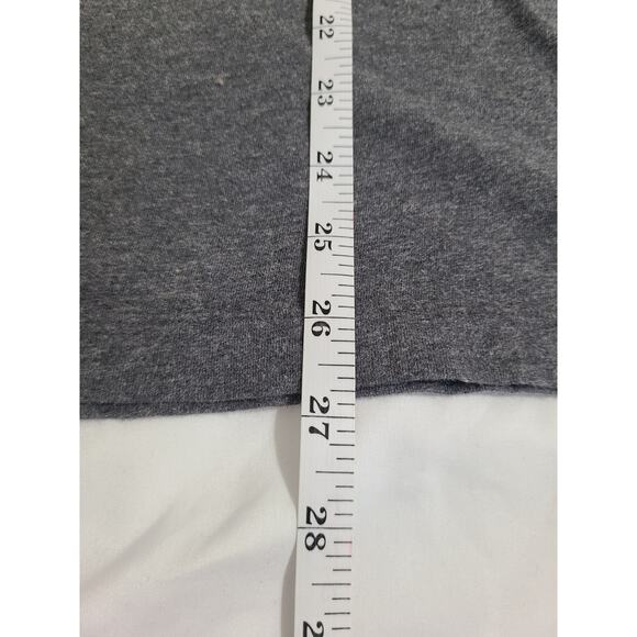 Victoria secret PINK large women's gray long sleeve logo t-shirt - Picture 8 of 8